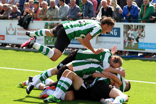 SC Genemuiden - HHC Hardenberg (Foto Helmich Lubberts).